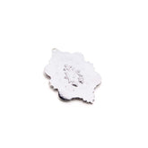 Virgen Milagrosa - medallón de plata 40x56mm para el RAMO DE NOVIA